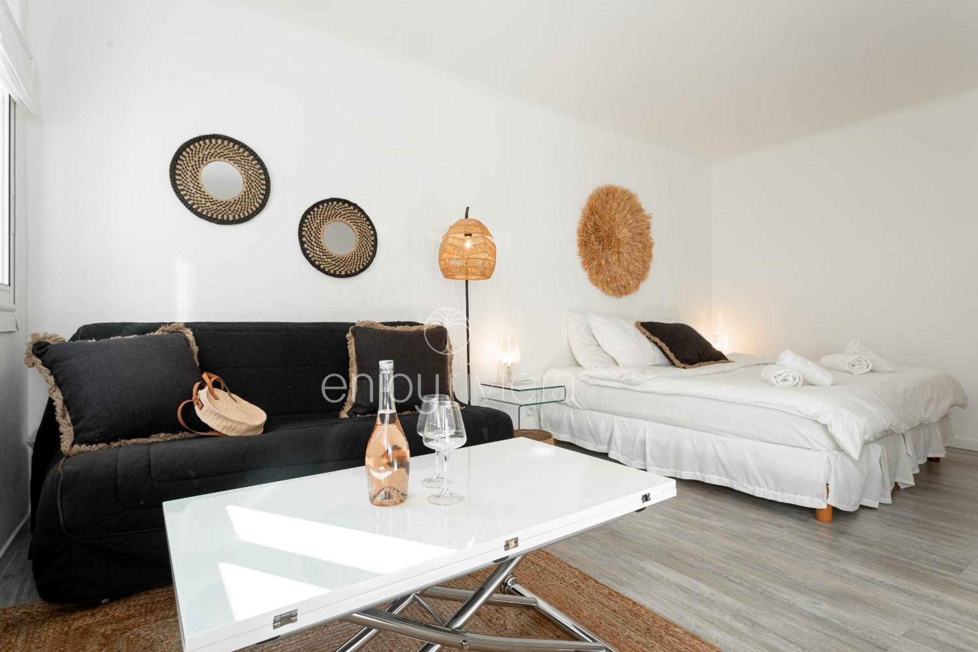 " Tulum " Citycenter - 100M Plage - Calme - Wifi - Clim Cannes Kültér fotó